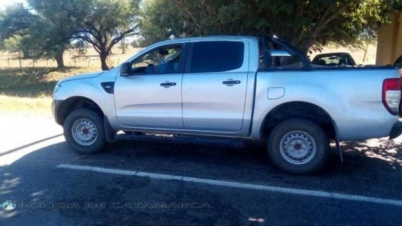 Multaron al conductor de una camioneta