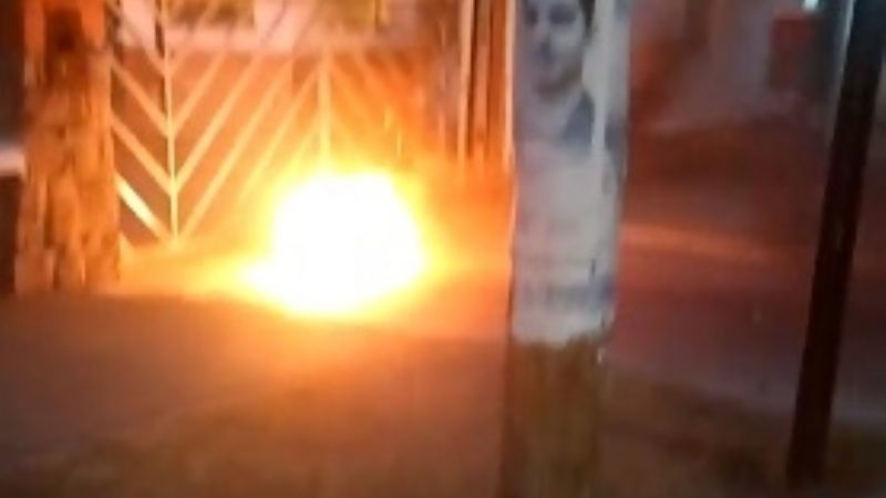 Protesta por falta de agua