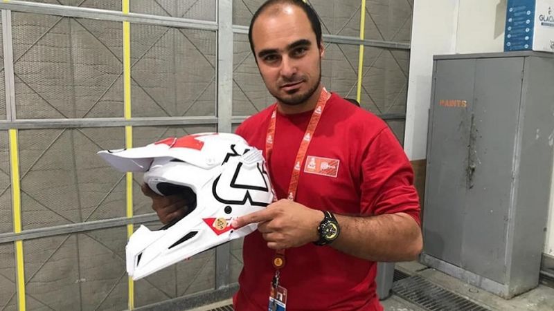 Leonardo Yoma en el Dakar 2020 de Arabia Saudita