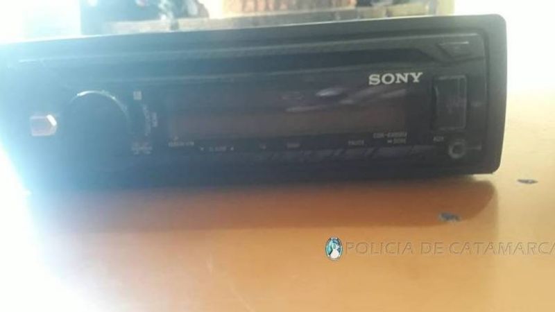 Demoran a tres menores por el robo de dos estéreos en Andalgalá