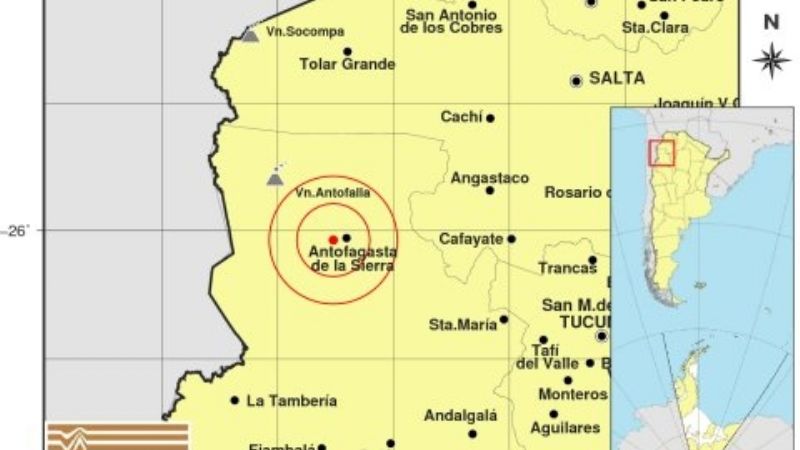 Dos temblores en Navidad