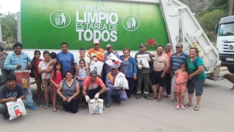 Increíble gesto de vecinos para los recolectores de basura