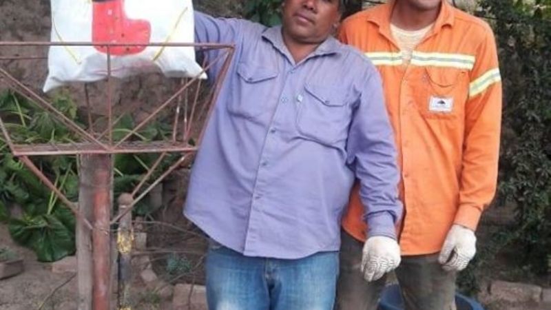 Increíble gesto de vecinos para los recolectores de basura