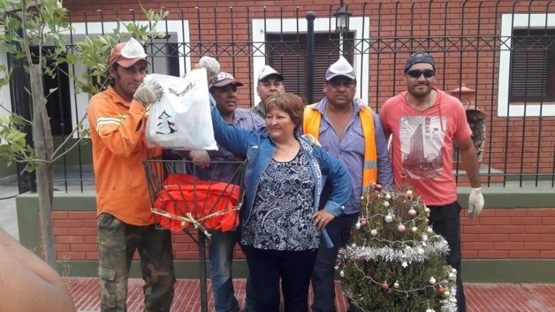 Increíble gesto de vecinos para los recolectores de basura