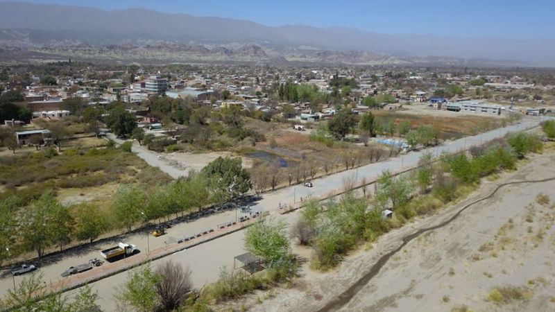La obra de modernización del Paseo Costanera en su etapa final