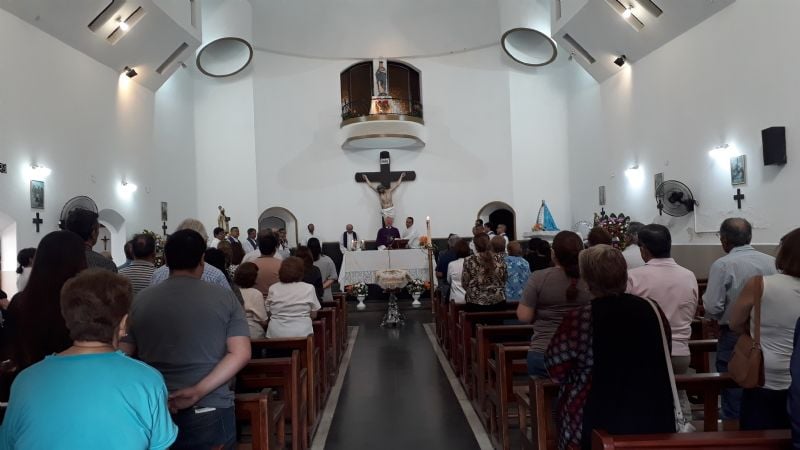 Tributaron el último adiós al Padre Carlos Aldo Nieva