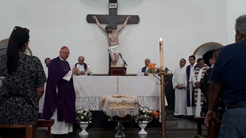 Tributaron el último adiós al Padre Carlos Aldo Nieva