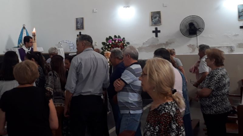 Tributaron el último adiós al Padre Carlos Aldo Nieva