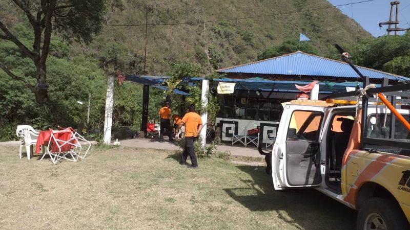 Inspeccionaron los paradores de la ruta 4