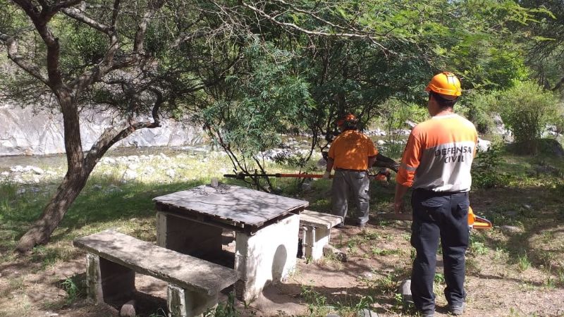 Inspeccionaron los paradores de la ruta 4