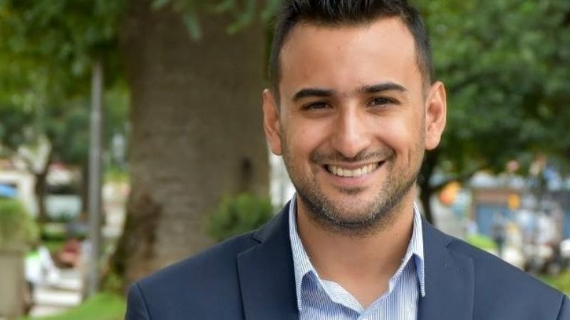 Juan Rosales en el PAMI