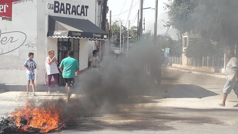 Tensión y protesta en Bañado de Ovanta por el crimen de Agustin Rasgido