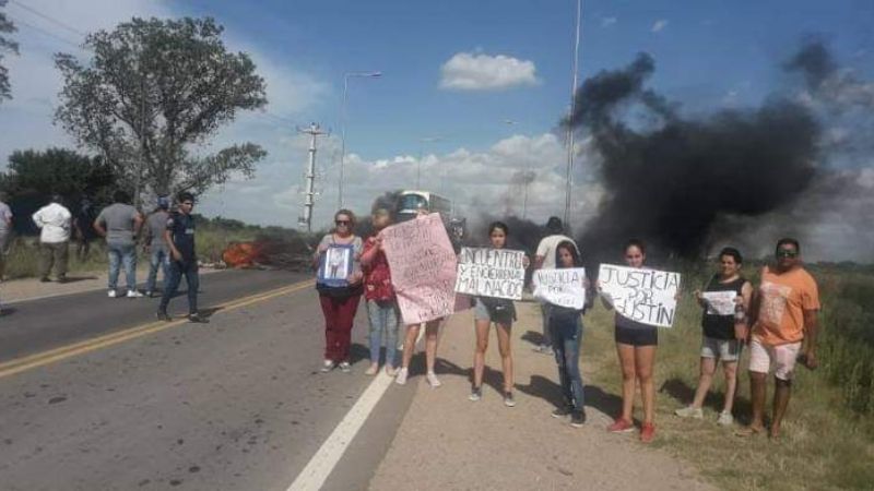 Tensión y protesta en Bañado de Ovanta por el crimen de Agustin Rasgido