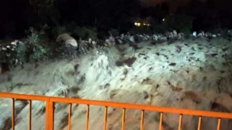 Diluvia en gran parte de la provincia; hay crecidas de ríos y gente evacuada