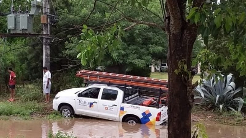 La tormenta generó inconvenientes de energía eléctrica
