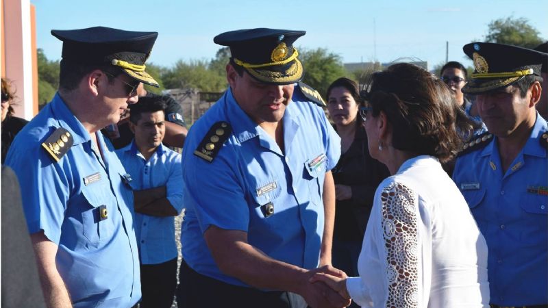 Inauguraron una plataforma de seguridad en La Paz