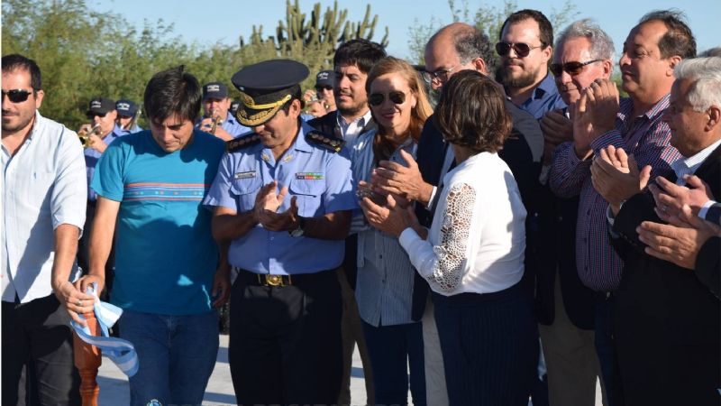 Inauguraron una plataforma de seguridad en La Paz