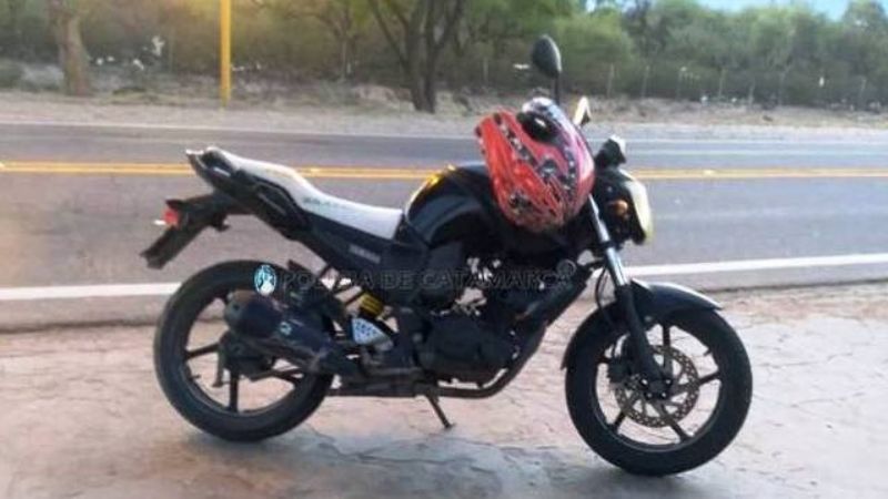 En operativo, secuestran una moto robada en 2018 y arrestan al conductor