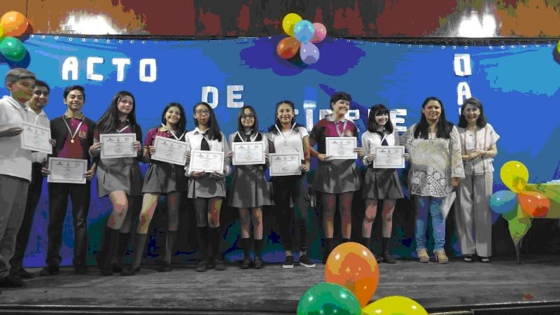 Acto de cierre de la Olimpíada Argentina de Ciencias Junior