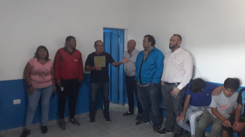 El Club Parque Daza luce nuevos vestuarios