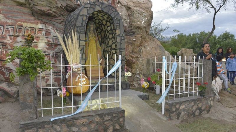 Sánchez acompañó a la comunidad de Fuerte Quemado