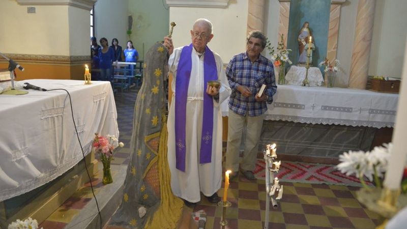 Sánchez acompañó a la comunidad de Fuerte Quemado