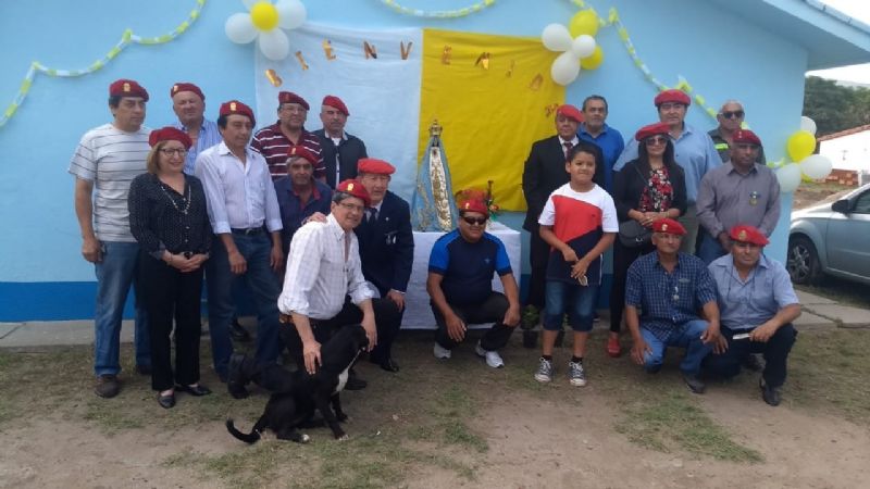 La Madre del Valle visitó destacamento policial femenino