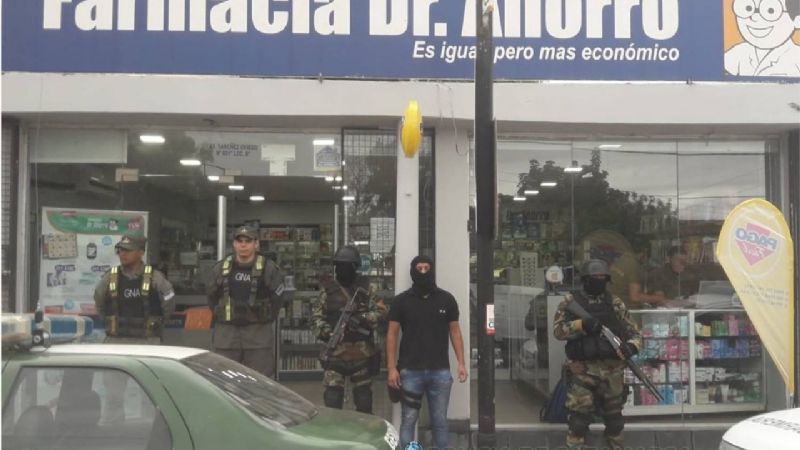 Allanamiento en farmacia: pocas recetas y gran cantidad de venta de ansiolíticos