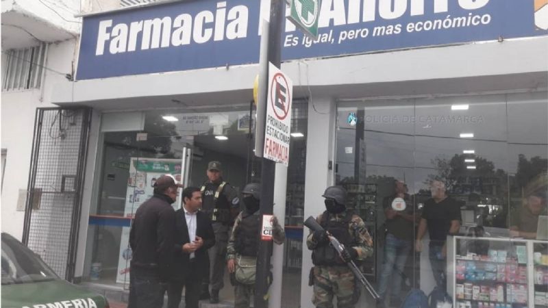 Allanamiento en farmacia: pocas recetas y gran cantidad de venta de ansiolíticos