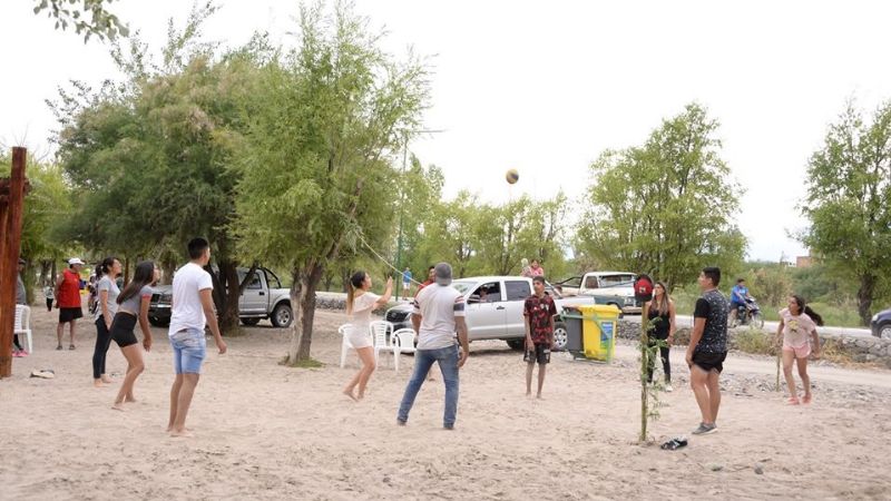 Todos disfrutaron un domingo en el Paseo Costanera