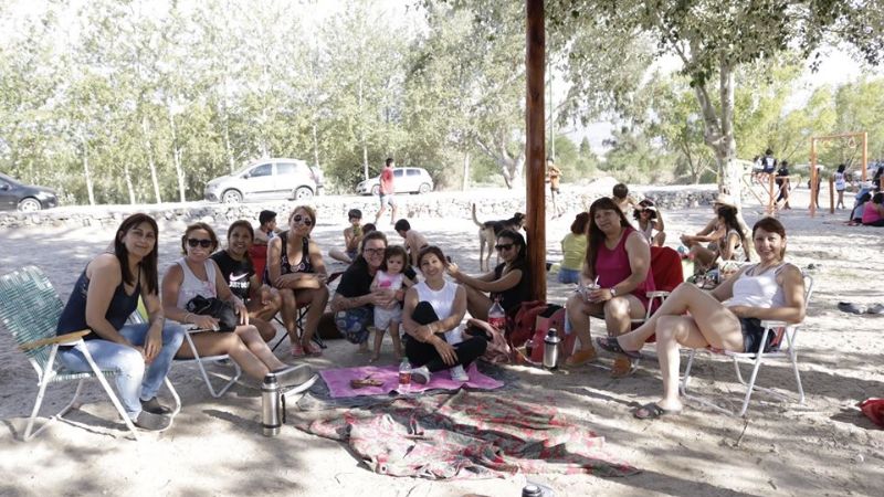 Todos disfrutaron un domingo en el Paseo Costanera