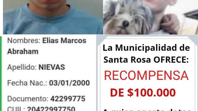 Guaraz ofrece 100 mil por datos de presunto asesino