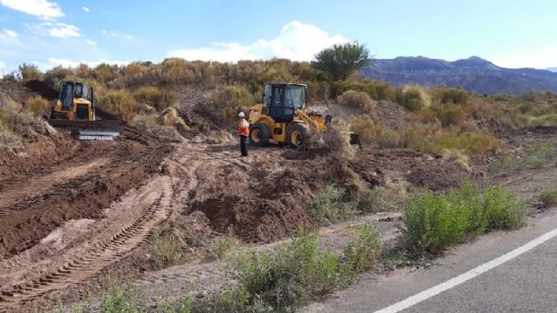Ruta 60 cortada en Guanchín y el paso cerrado