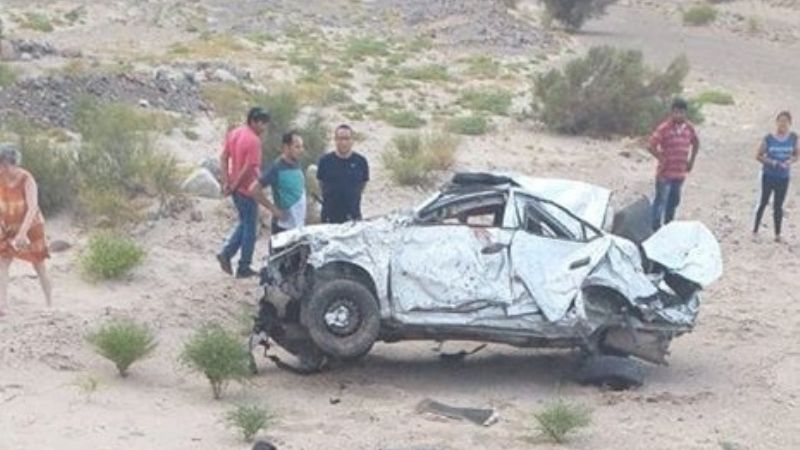 Dos personas mueren en un accidente en Fiambalá