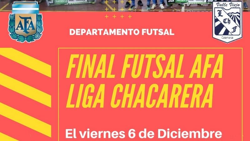 Este viernes 6 se jugará la final del torneo de FutSal