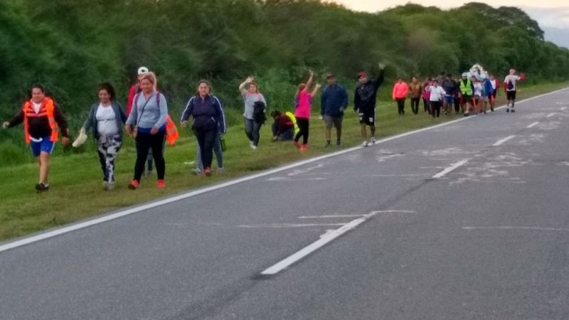 Ya ingresaron más de 12 mil peregrinos al Valle Central