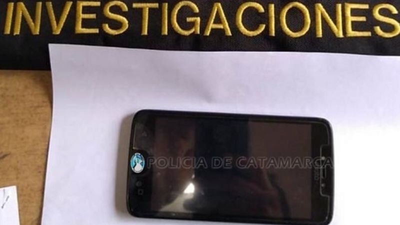 Secuestran un teléfono