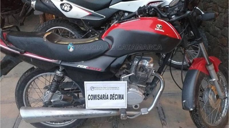 Tras una persecución secuestran una moto