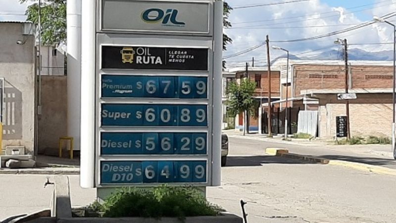 Combustibles por las nubes en los Valles