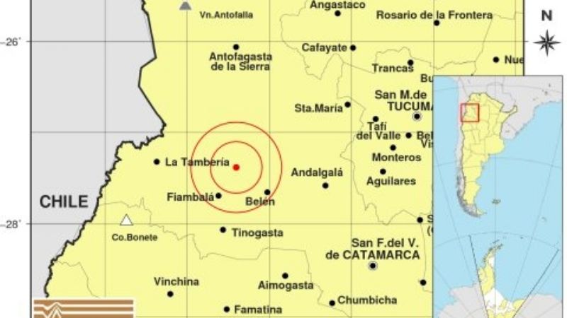 Dos temblores en las últimas horas