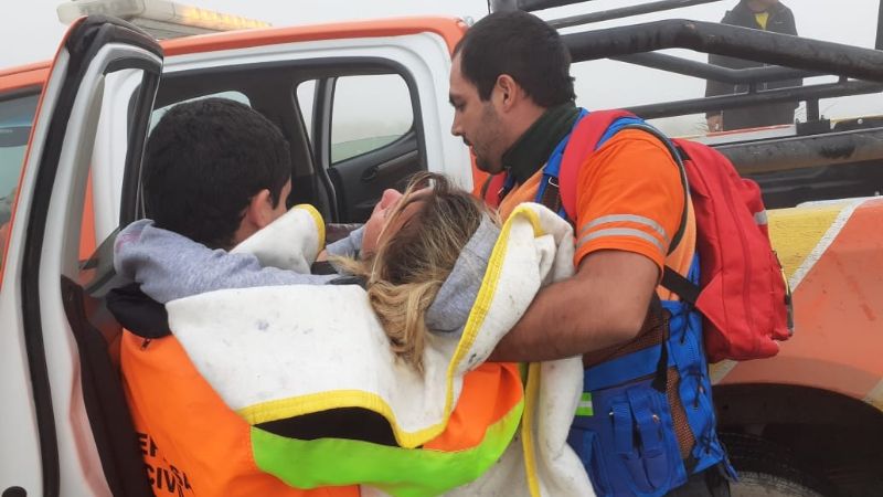 Asisten a los peregrinos que llegan la provincia