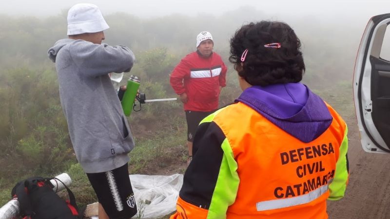 Asisten a los peregrinos que llegan la provincia