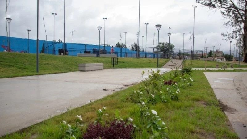 Todo listo para inaugurar el parque “Raúl Alfonsín”