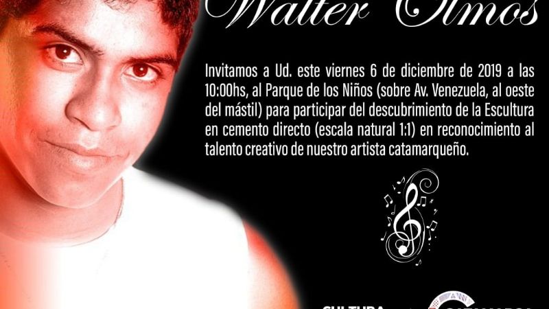 Walter Olmos en el Parque de los Niños