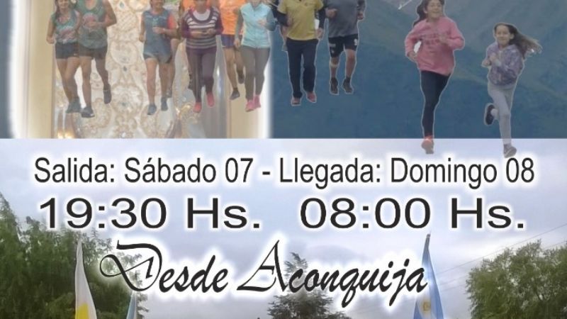 4ta. Posta Atlética en Homenaje a la Virgen del Valle.