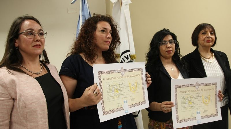 Nuevos graduados de la Escuela de Arqueología y en Ciencias Agrarias