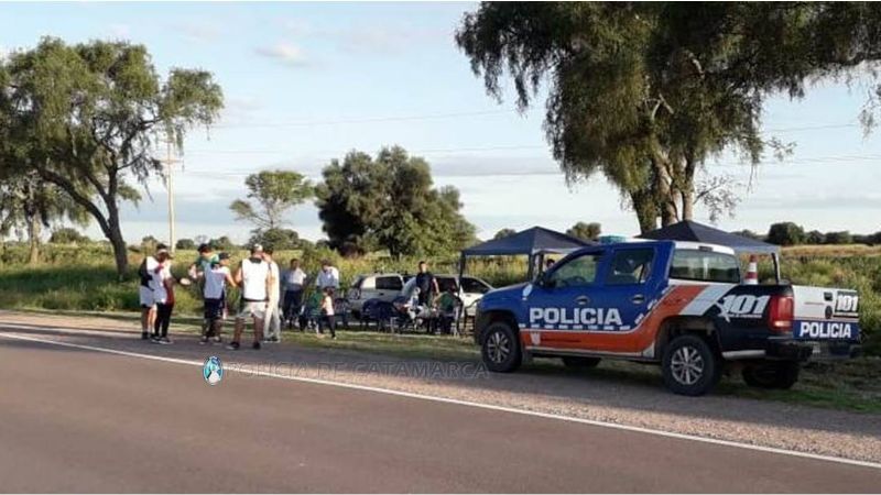 Policías se suman para la asistencia a peregrinos de la Virgen del Valle
