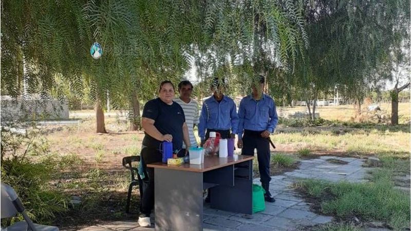 Policías se suman para la asistencia a peregrinos de la Virgen del Valle