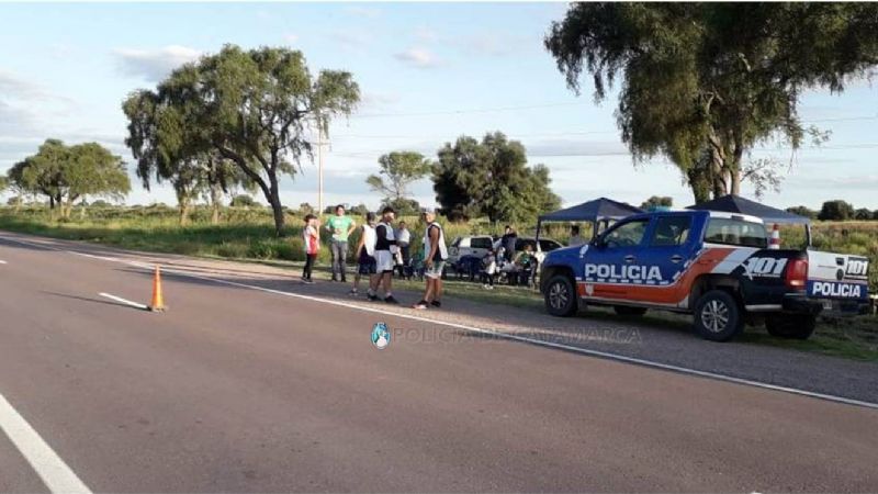 Policías se suman para la asistencia a peregrinos de la Virgen del Valle