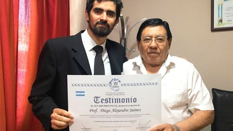 Destacan el proyecto que analiza la salud de las personas mediante su huella digital